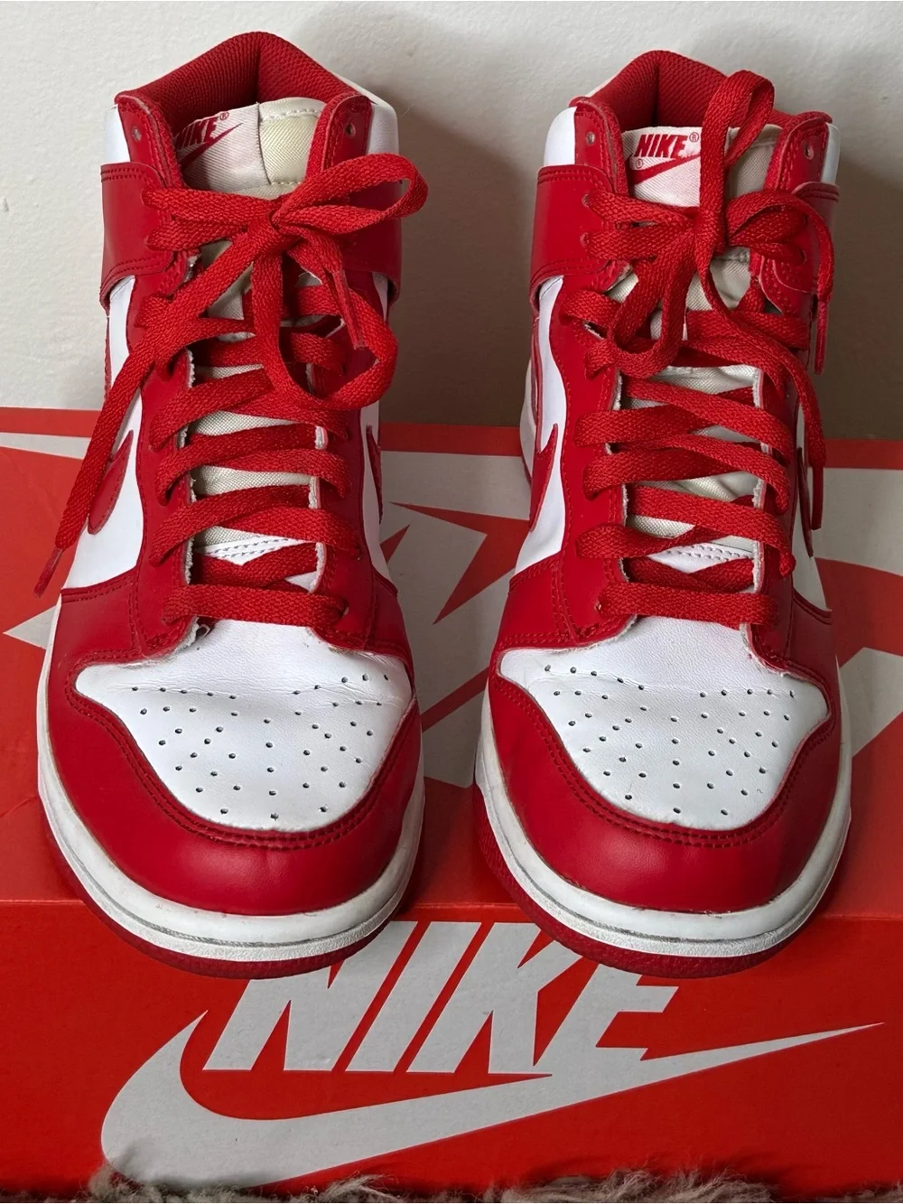 Nike Dunk High Championship Red DB2179-106 7 Youth